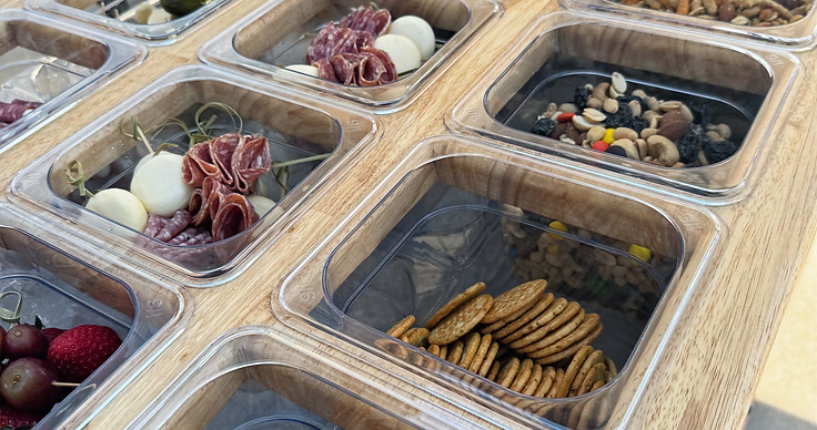 Mobile Charcuterie Cart