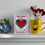 Thumbnail: Happy Valentine’s Day Card With Red Roses And Love Birds