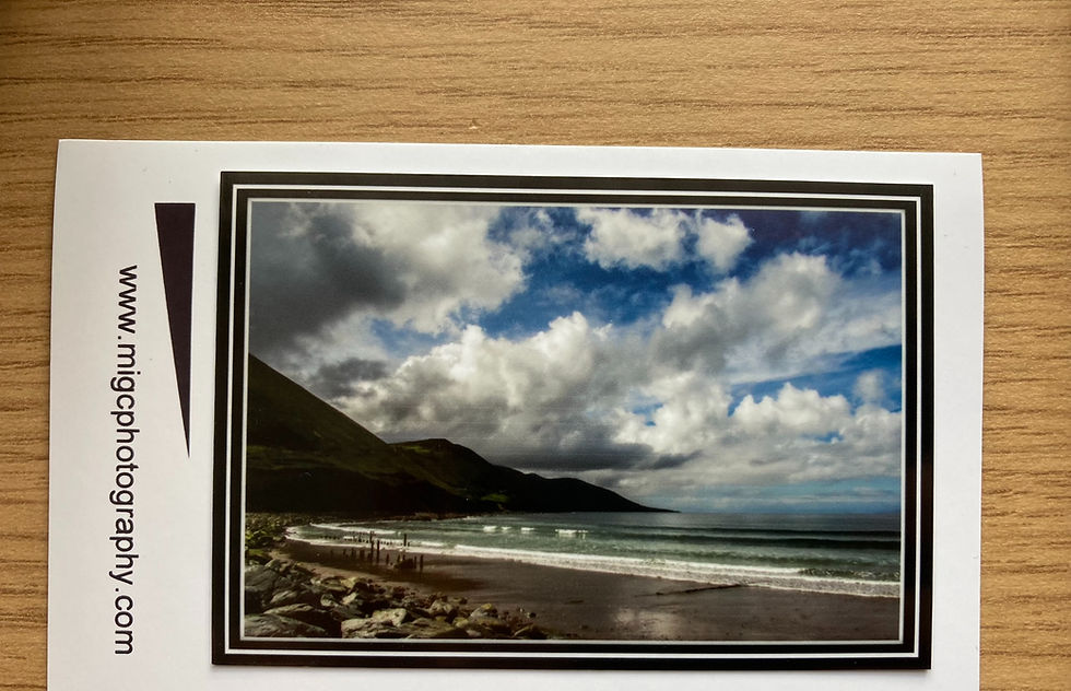 Thumbnail: Magnetic Fridge Calendar With Seascape Design