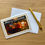 Thumbnail: Merry Christmas Card With Candle And Gift Design
