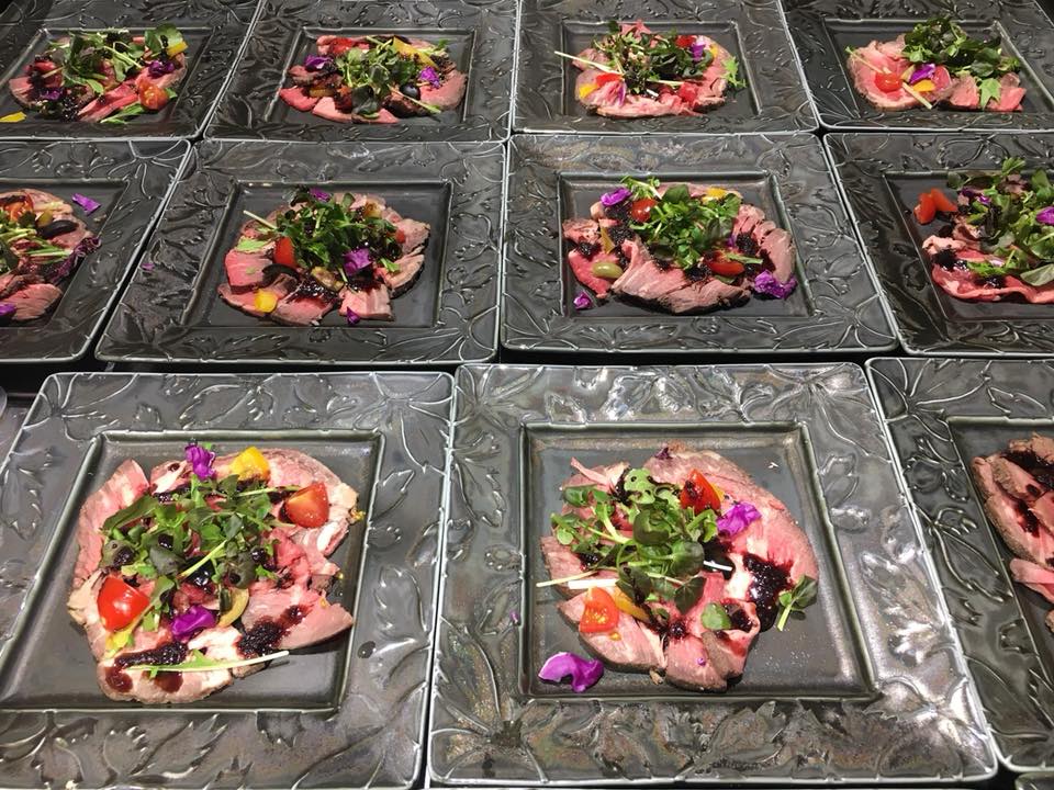 Arranged Food and Objects