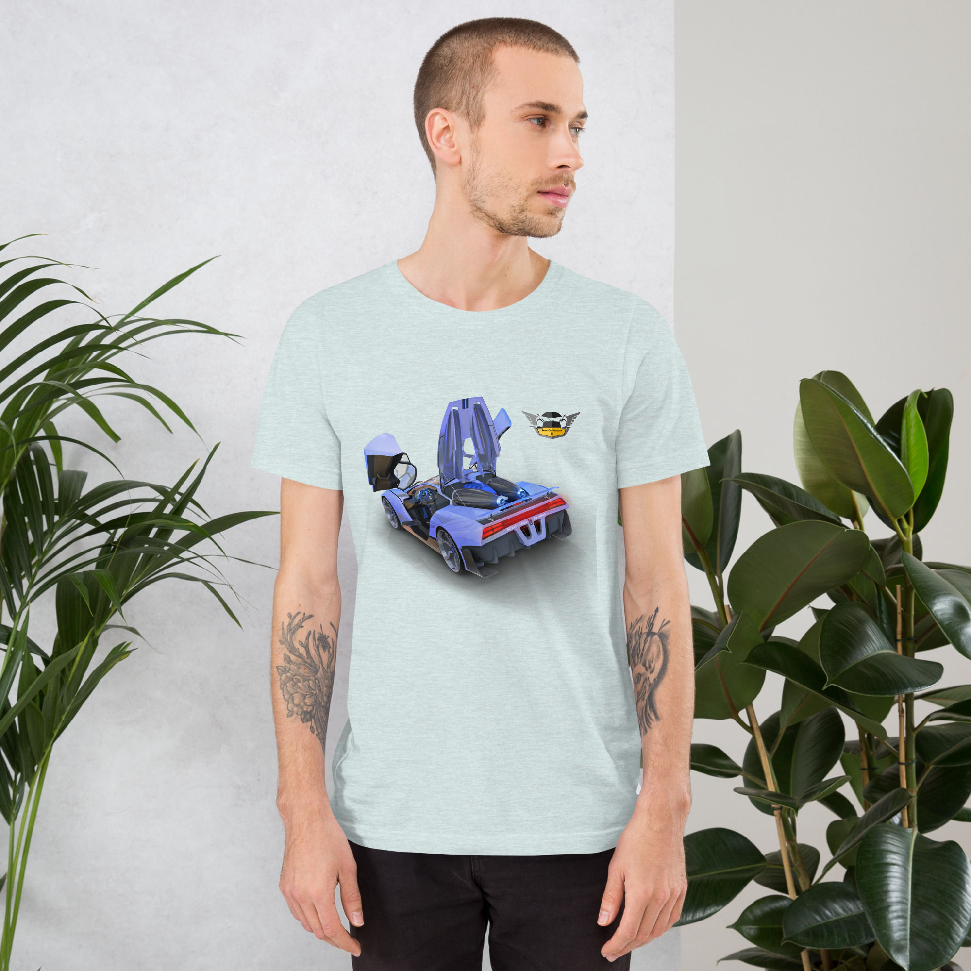 T-Shirt - IceBlue /Unisex-Short-Sleeve/ SCV