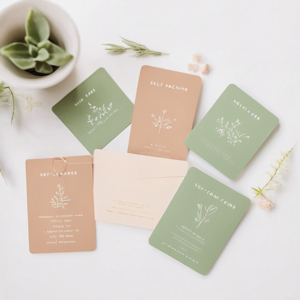 Self-Care Affirmation Cards