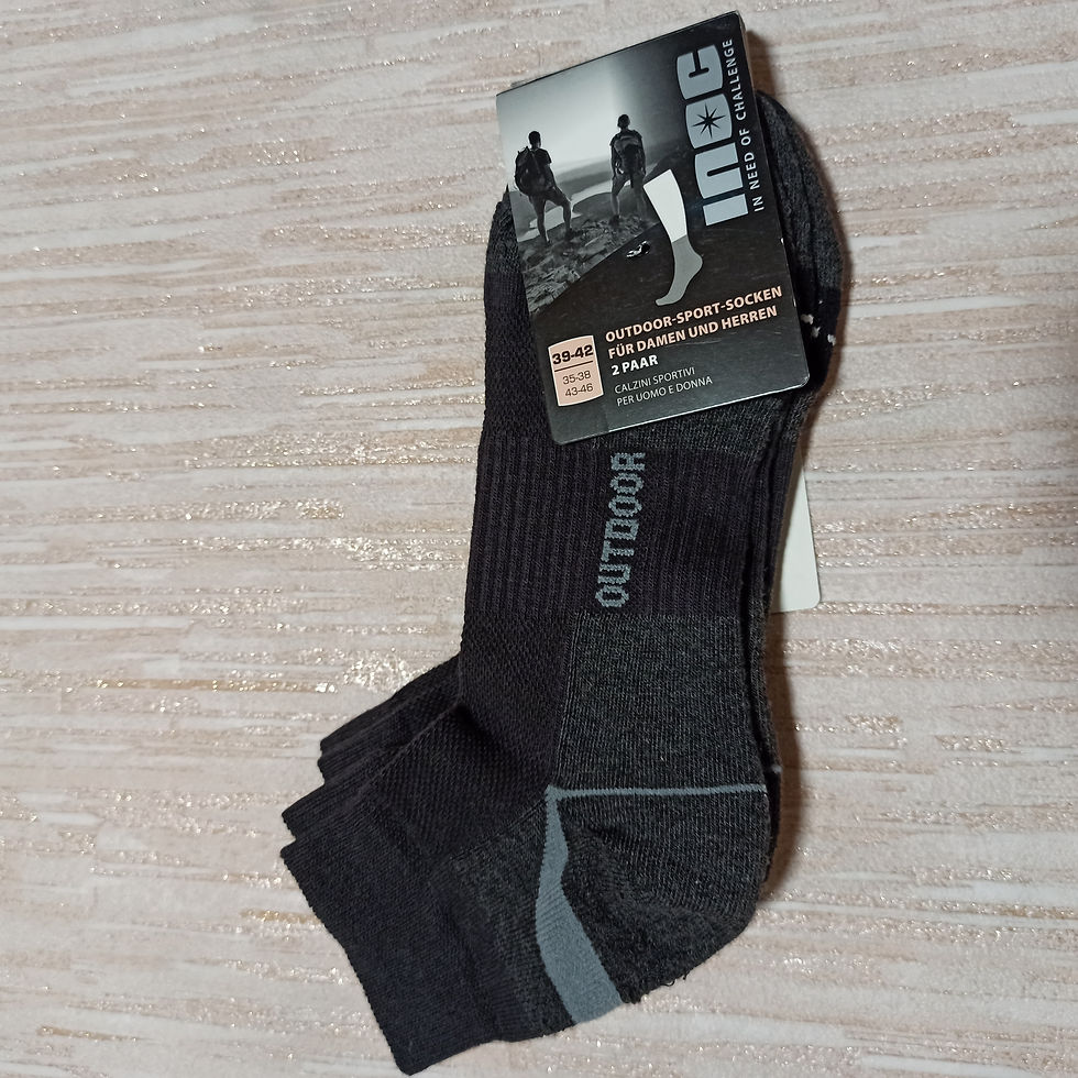Миниатюра: Cпорт. зональные термоноски Inoc р.35-38. 2 пары. Серия Outdoor. Махра