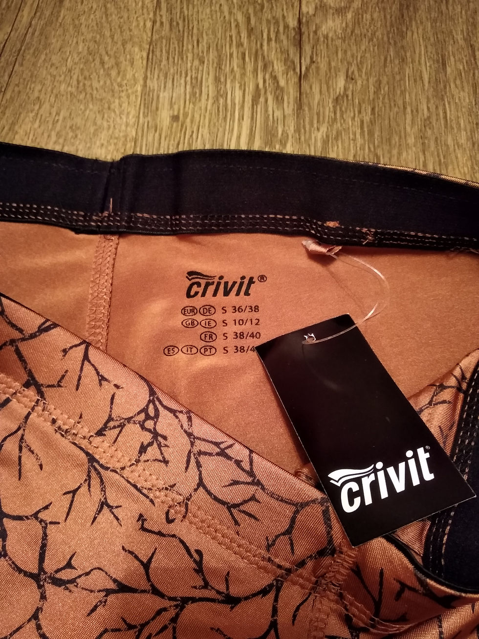Миниатюра: Женские спортивные лосины Crivit р.S