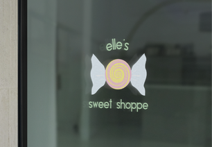 Elle's Sweet Shoppe Window