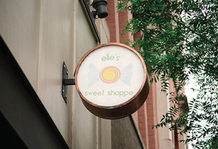 Elle's Sweet Shoppe Sign