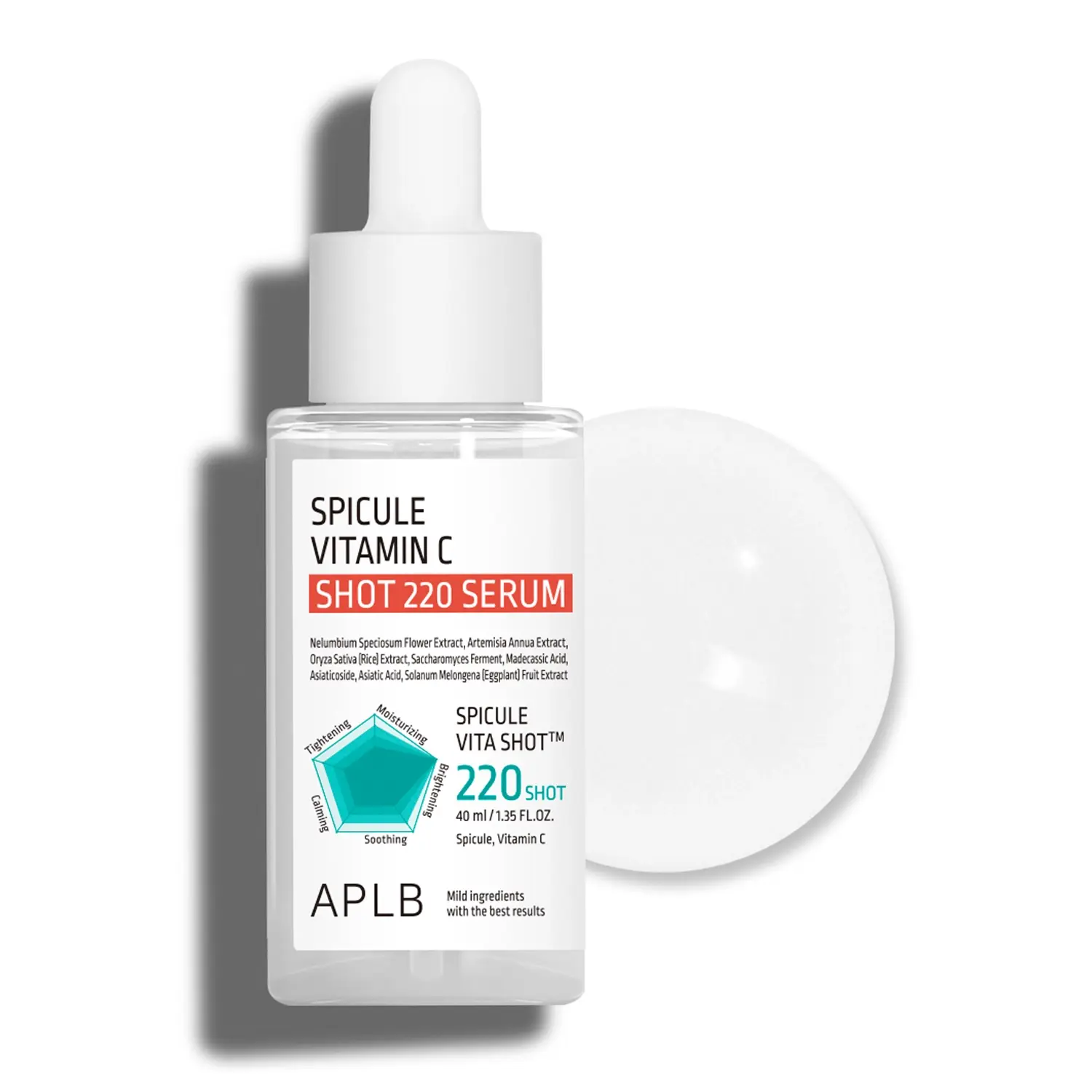 APLB - Spicule Vitamin C Shot 220 Serum, 40ml
