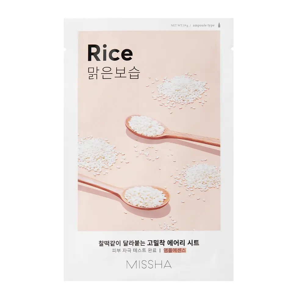 MISSHA - Airy Fit Sheet Mask Rice