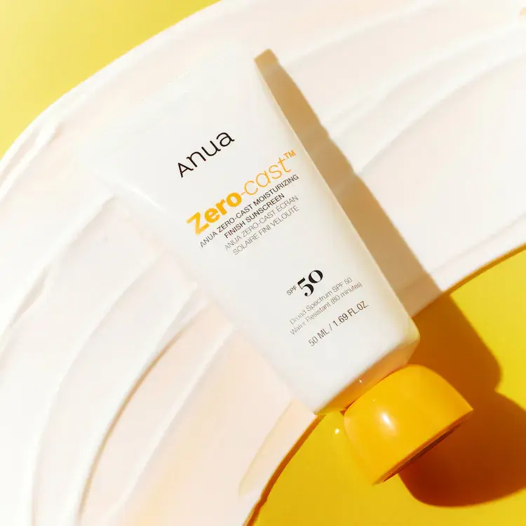 Miniature : Soin solaire hydratant K-Beauty ANUA Zero Cast Moisturizing Finish Sunscreen