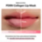 Texture gelée hydratante du masque lèvres ABIB au collagène et PDRN