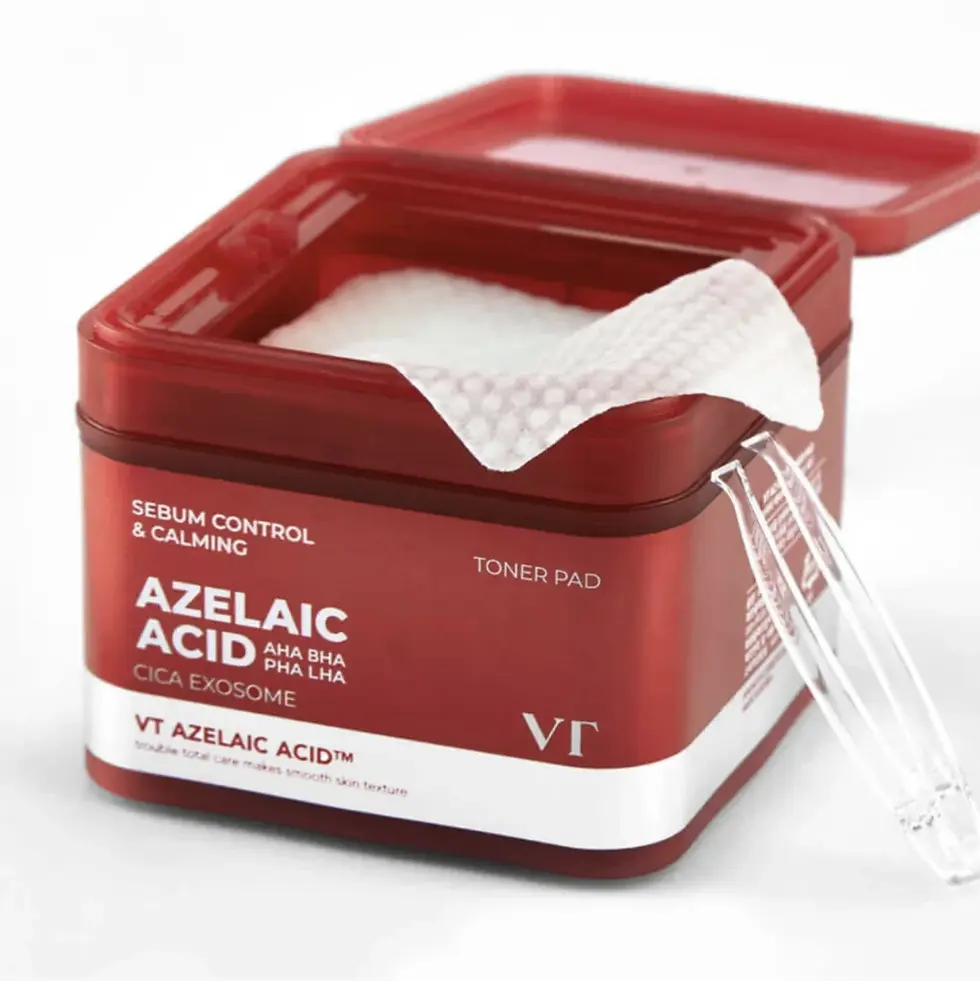 AZ Care Toner Pad VT Cosmetics packaging boîte 60 pads