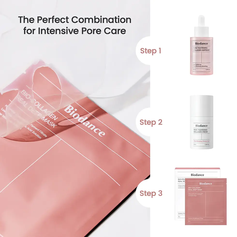 Miniature : Texture hydrogel du masque BIODANCE Bio Collagen Real Deep Mask