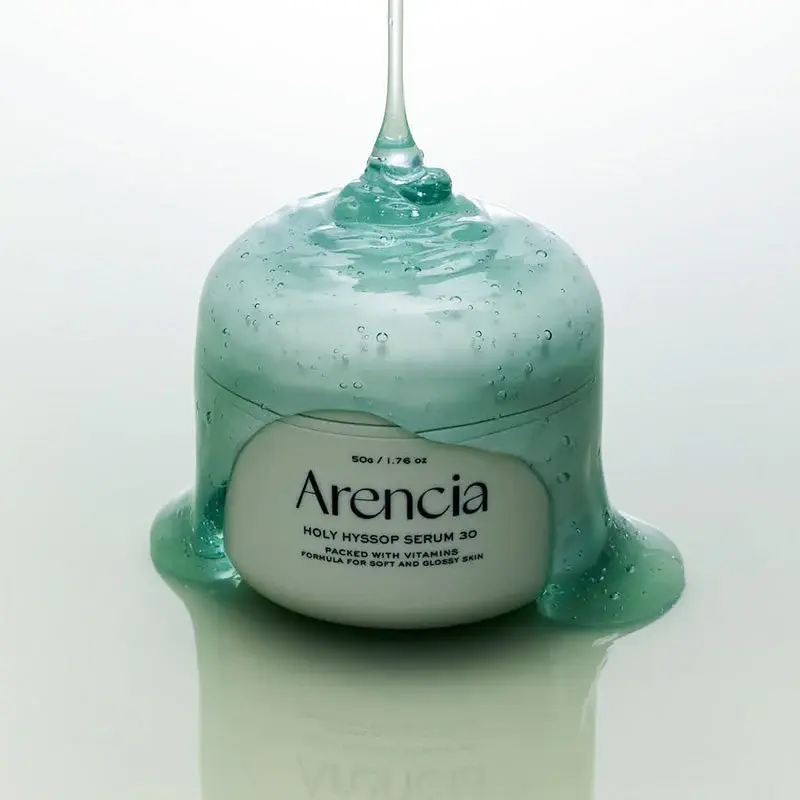 Miniature : Pot 50 g ARENCIA Holy Hyssop Serum – soin visage régénérant