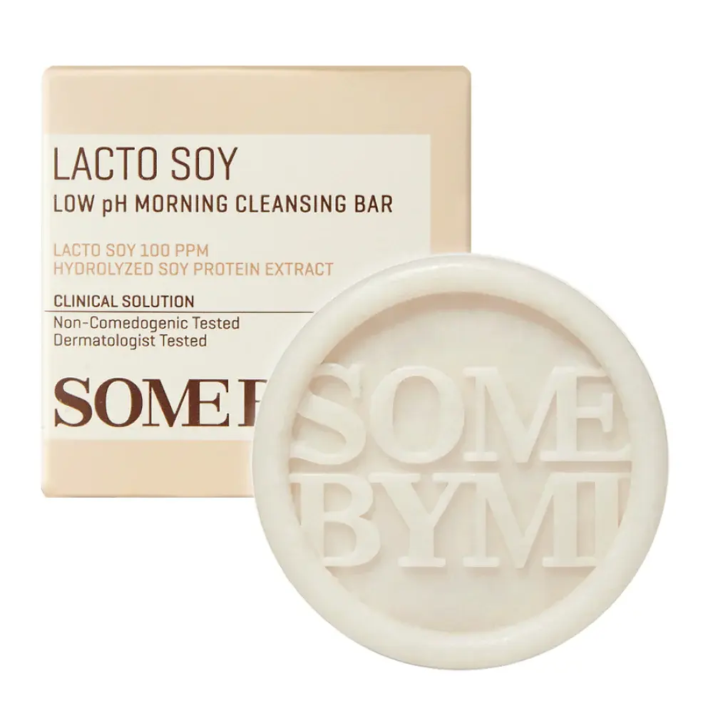 SOME BY MI - Lacto Soy Low PH Morning Cleansing Bar, 90g