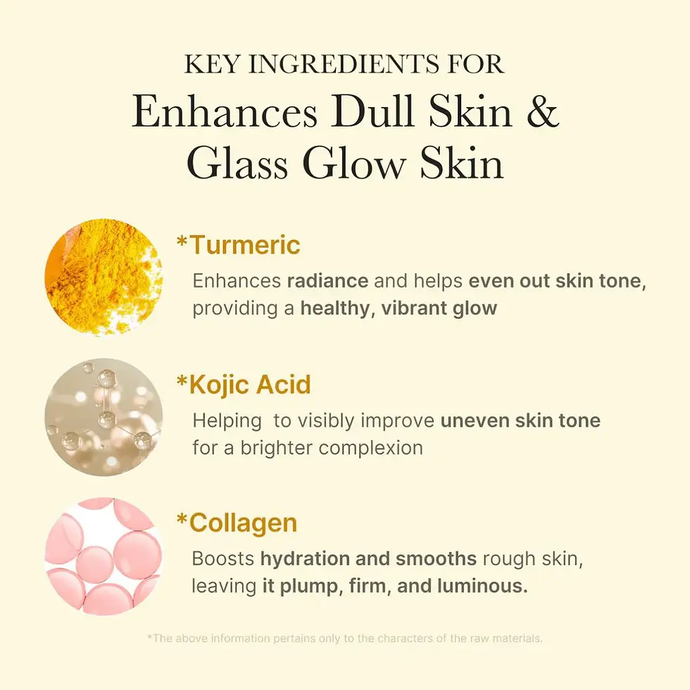 Miniature : Application du masque de nuit Medicube Kojic Acid Turmeric Night Wrapping Mask sur le visage