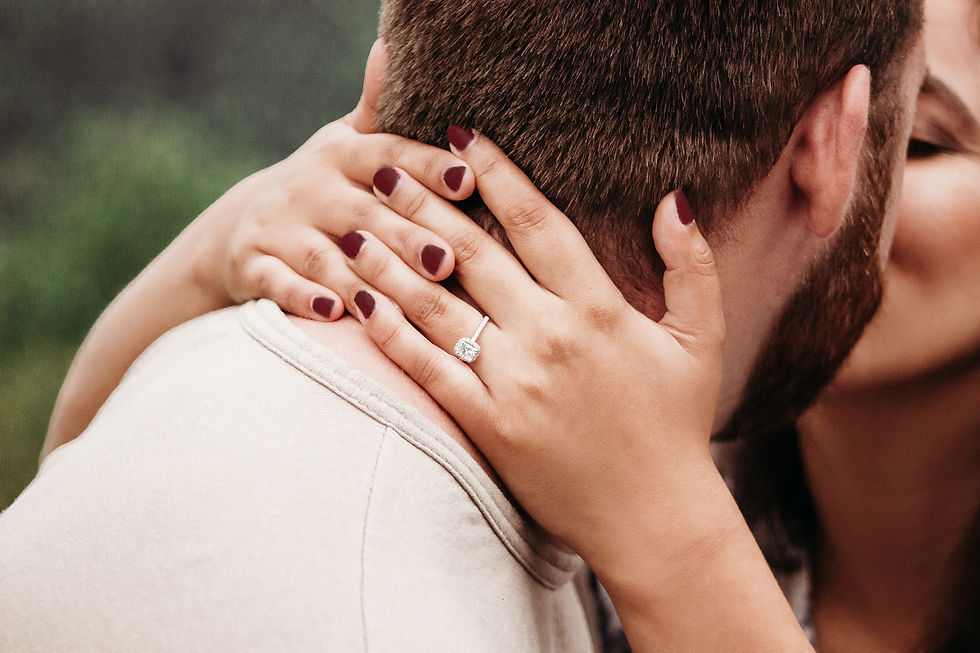 Engagement Session at The Blue Ridge Parkway in Virginia
