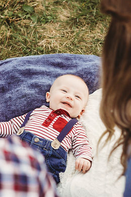 Christmas Family Session at Heritage Park in Blacksburg, VA