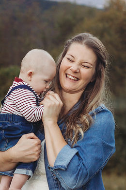 Christmas Family Session at Heritage Park in Blacksburg, VA