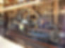 Historic machinery at the Woolscour.