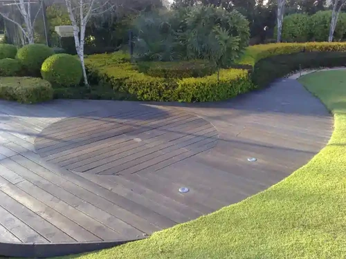 Image showcasing Recycled Polywood Timber Plastic Decking | Green Furniture