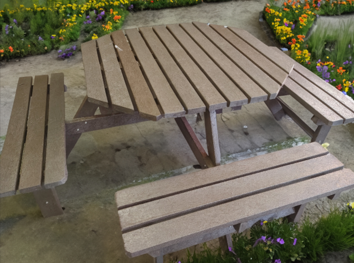 EcoFriendly Recycled Plastic Patio Furniture Green Furniture 2/8