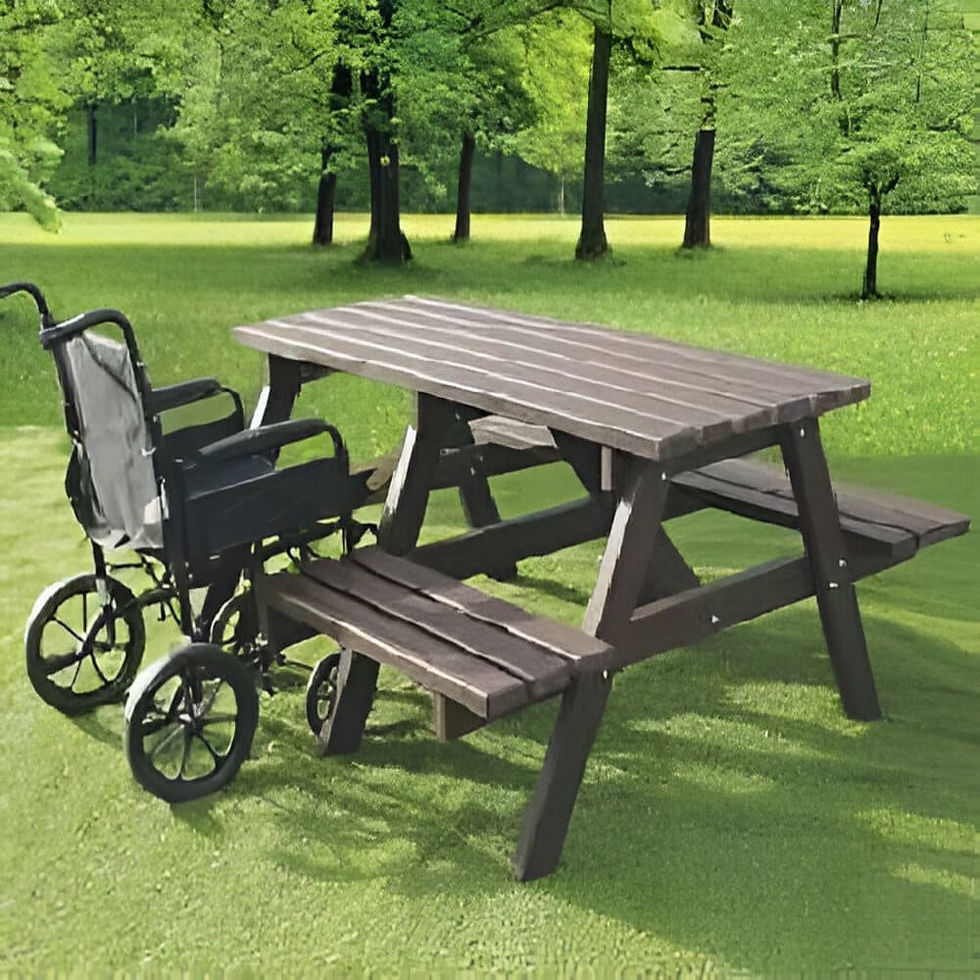 ADA Wheelchair A-Frame Picnic Table