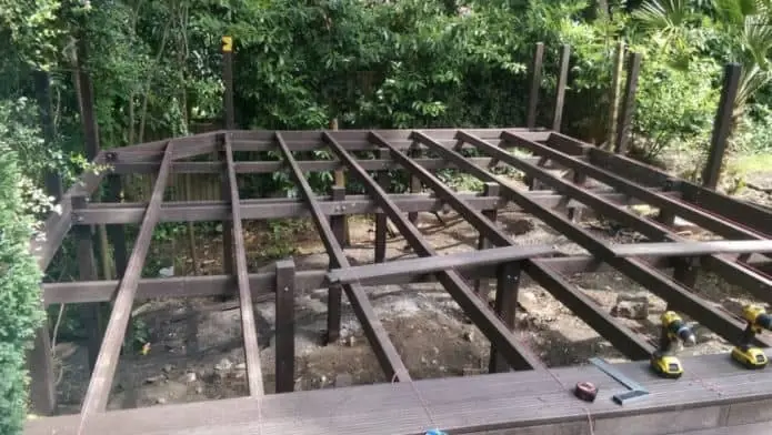 Recycled Polywood Timber Plastic Deck Frames