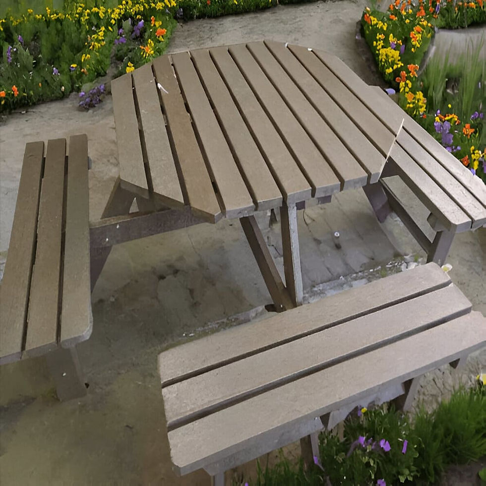 Round Hex Garden Set