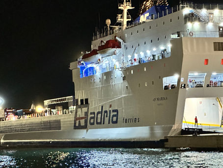 A travel experience not to repeat! Bari (I) to Durres (Al) to Utjeha (Mne)