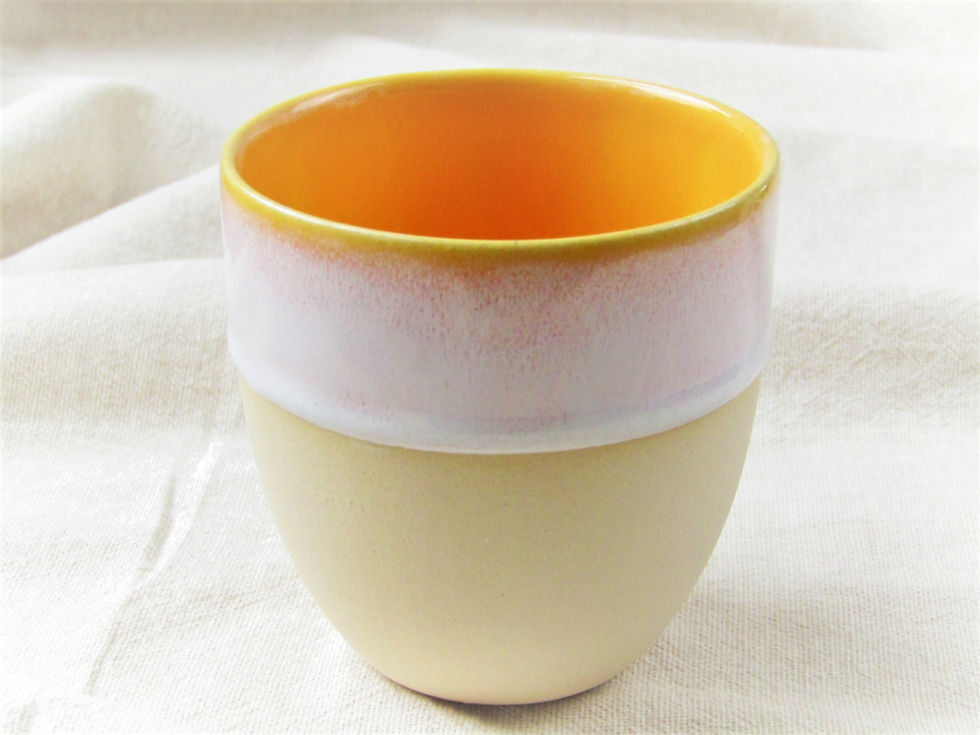 Thumbnail: Glosters Pottery - Drinks Tumbler - Mustard Yellow