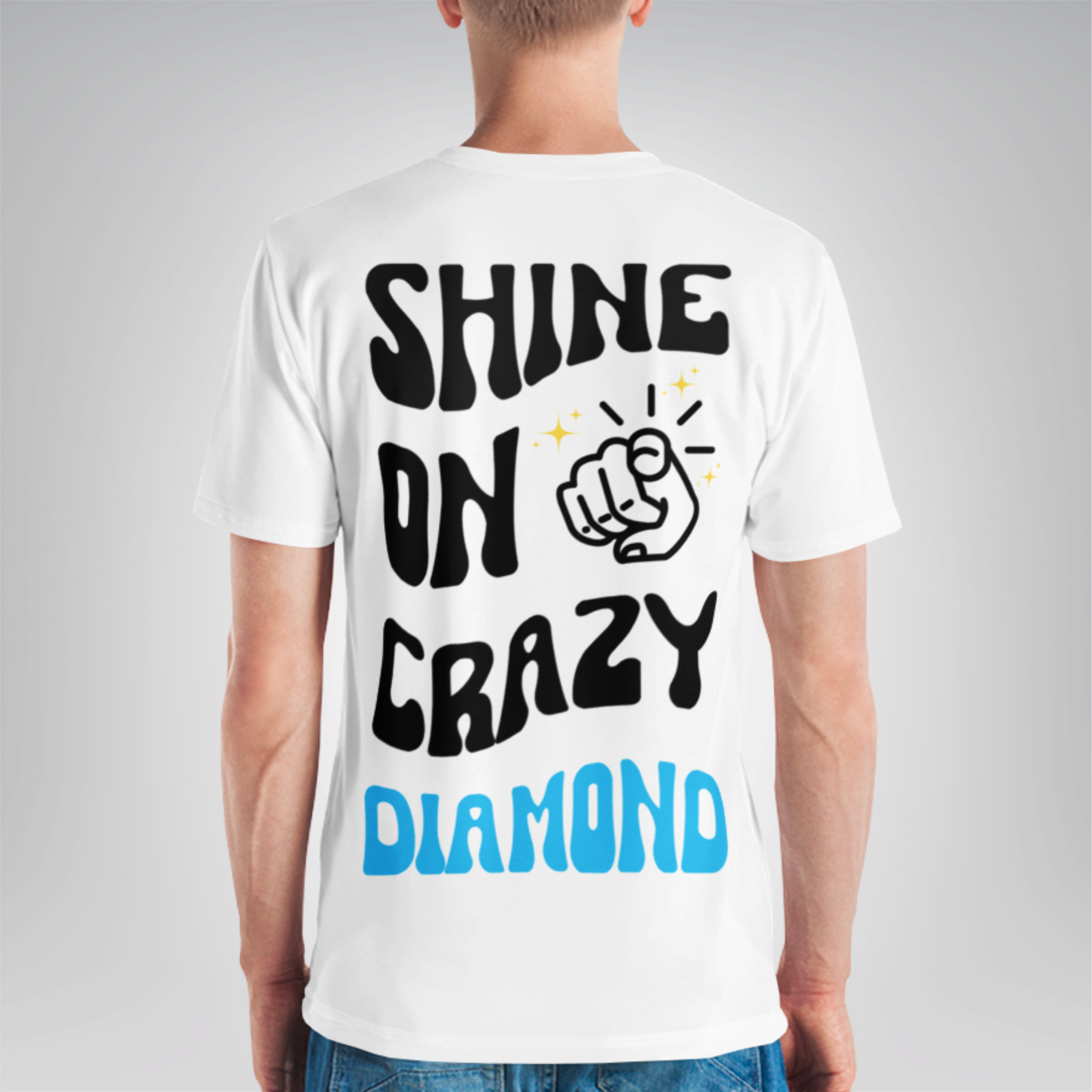 Crazy Diamond T-shirt – Psychedelic Inspired T-Shirt