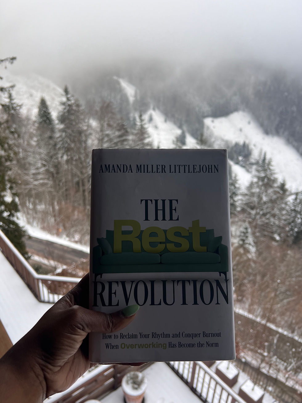 Repeatedly Skipping Winter - The Rest Revolution by Amanda Miller Littlejohn