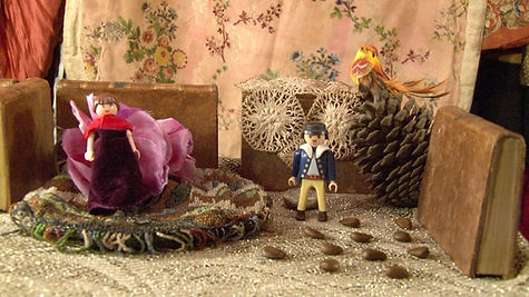 Julie-Marie Parmentier interprète un conte de Noël