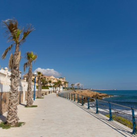 La Zenia beach side promenade