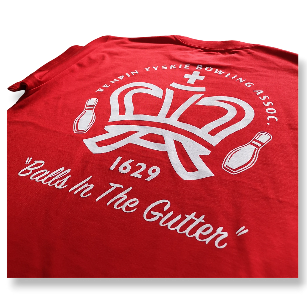 Thumbnail: TENPIN TYSKIE BOWLING T SHIRT