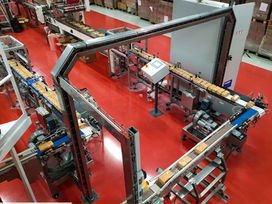 Brand new Flowpack Feeding line for Elbisco!