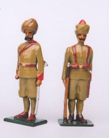 INDIAN ARMY SET 15. Corps Of Guides Infantry