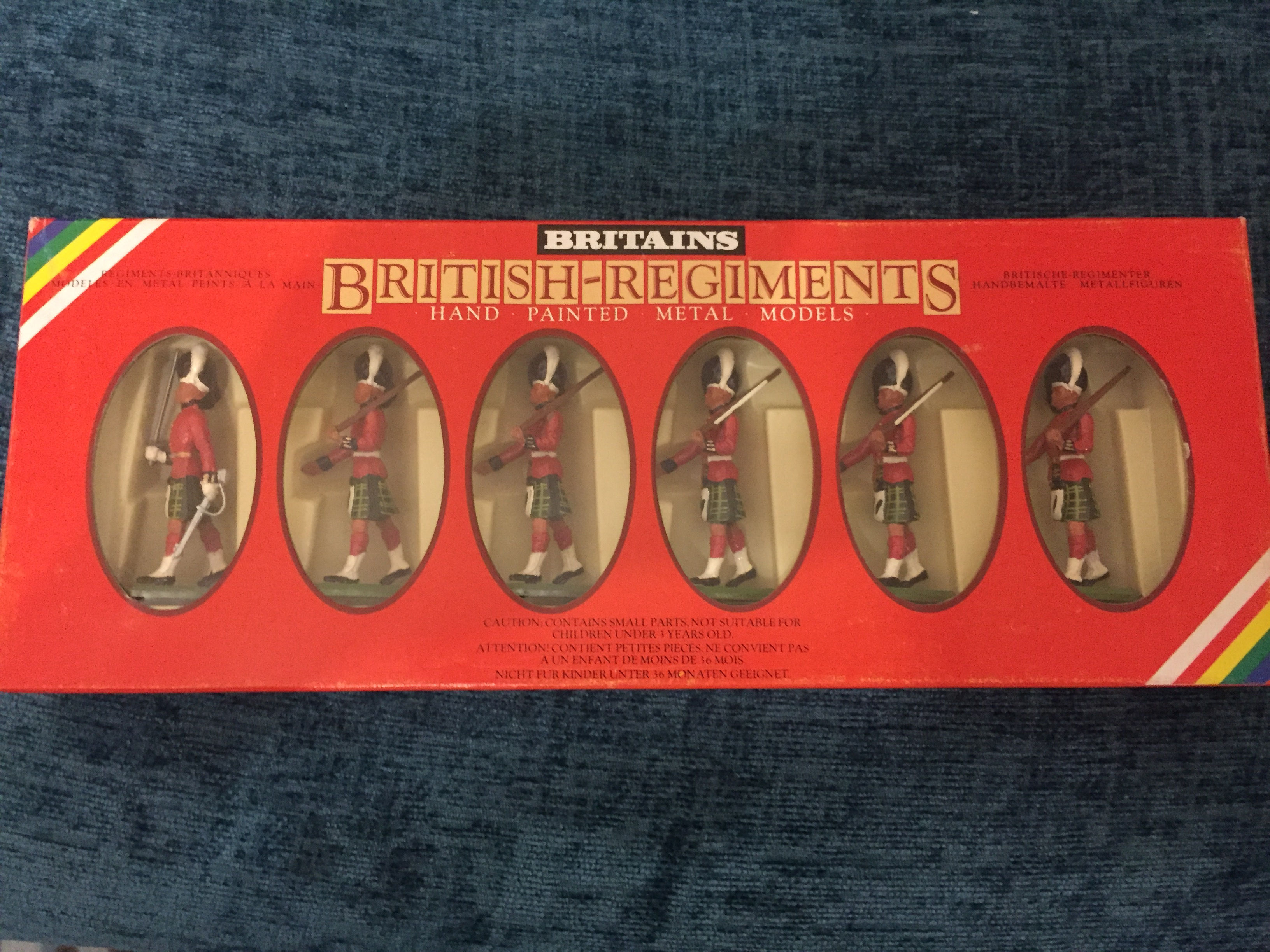 Britains Set 7245 6 Gordon Highlanders