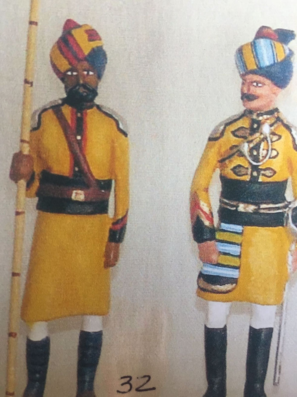 INDIAN ARMY SET 32. 1st Bengal Lancers (Skinners Horse)