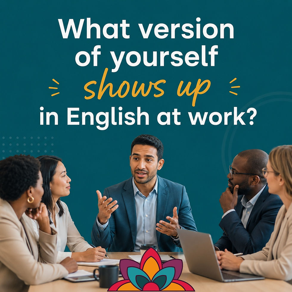 Your English Identity at Work