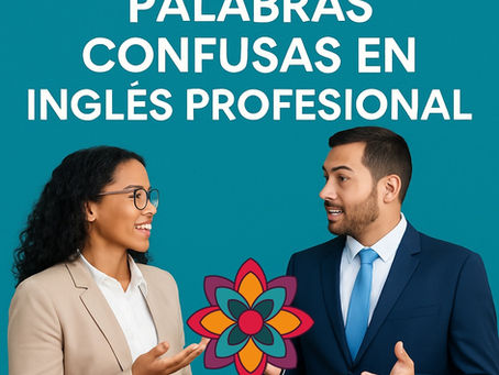 ¡Cuidado con estas 3 palabras! No significan lo que crees en inglés profesional