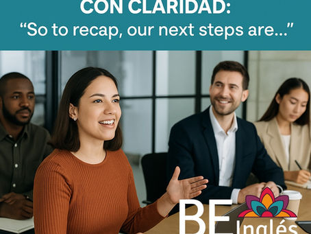 Cierra tus reuniones con claridad: frases clave en inglés profesional