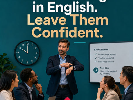 How to Close a Business Conversation in English with Confidence
