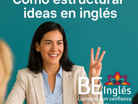 Explica ideas complejas en inglés (aunque no seas nativo)