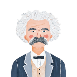 u7754911565_A_soft_hand-painted_portrait_of_Mark_Twain_depict_9dec211f-6395-4bbd-9131-5372
