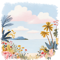 u7754911565_A_soft_hand-painted_illustration_of_a_lush_tropic_2744b889-3bf3-4b44-b3c4-1e12