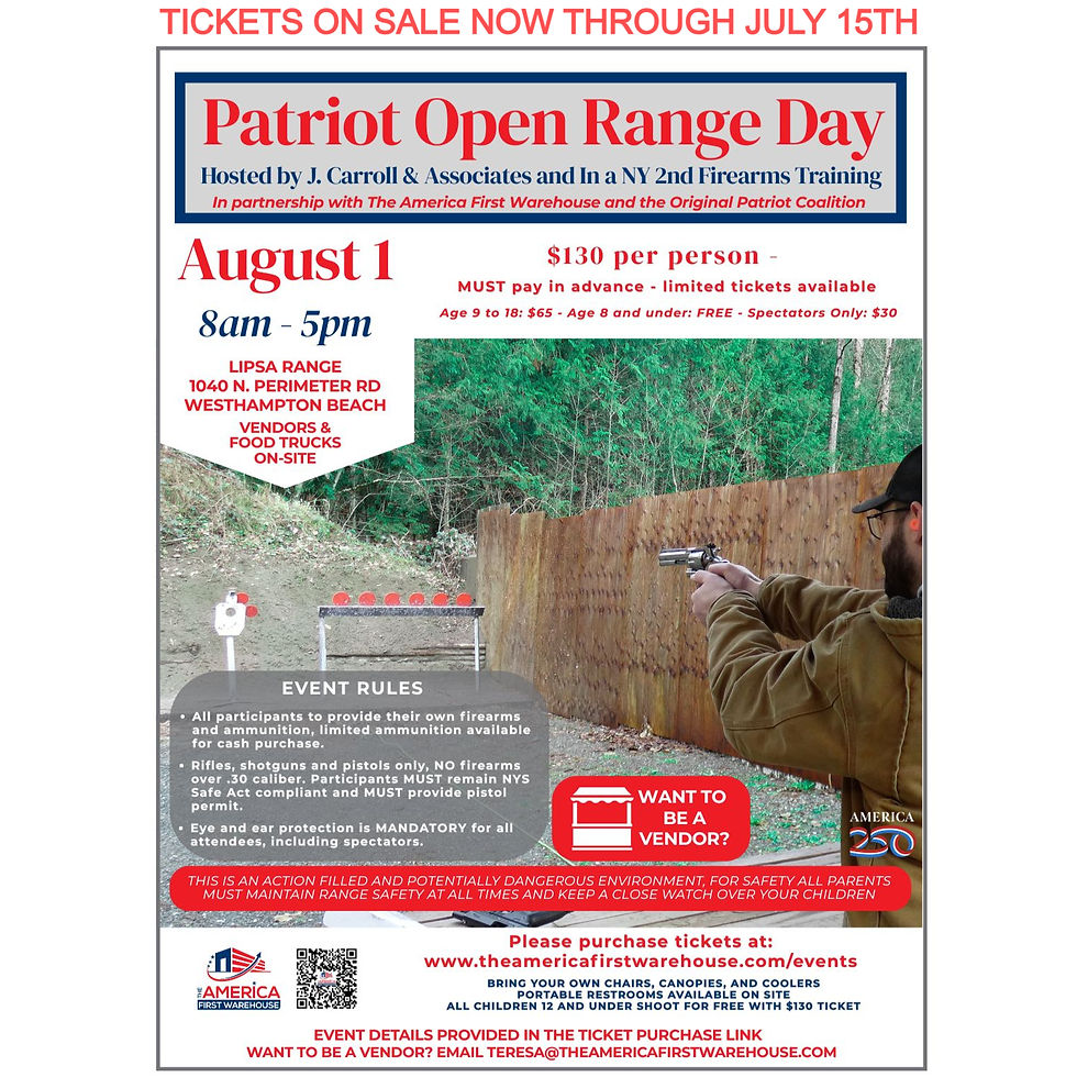 PATRIOT OPEN RANGE DAY