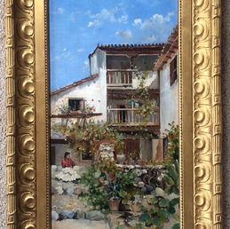 Painting is for sale by Jose Maria Jardines (Spanish, 1882-1913).