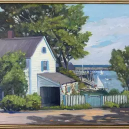 Painting is for sale by Joseph Hastings Bennett (American,  889-1969).